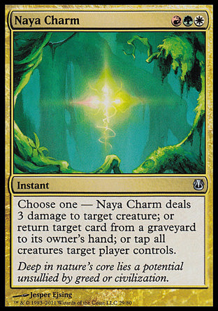 Naya Charm (Duel Decks: Ajani vs Nicol Bolas) Light Play