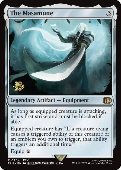 The Masamune (Promos: Prerelease Cards) Light Play Foil