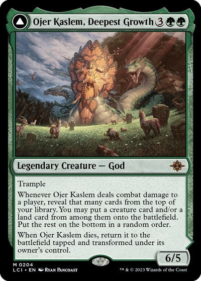 Ojer Kaslem, Deepest Growth (The Lost Caverns of Ixalan) Medium Play