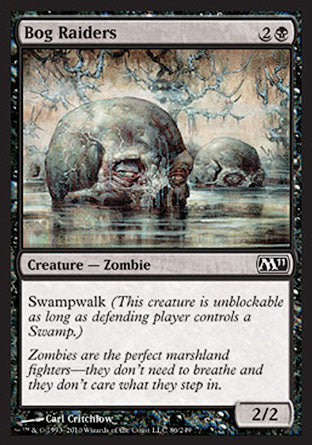 Bog Raiders (Magic 2011 Core Set) Medium Play