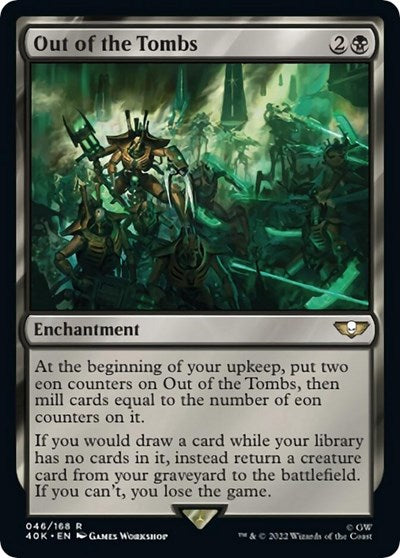 Out of the Tombs (Surge Foil) (Universes Beyond: Warhammer 40K) Near Mint Foil