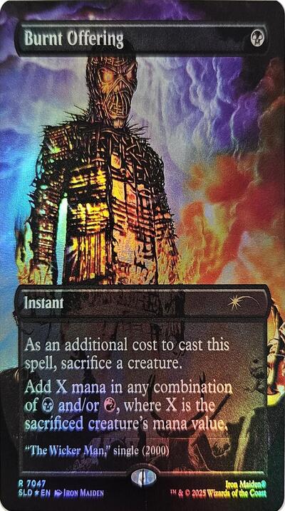 Burnt Offering (Rainbow Foil) (Secret Lair) Near Mint Foil