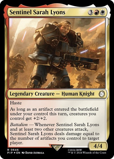 Sentinel Sarah Lyons Surge Foil|0|0|0.00
