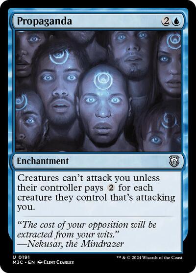 Propaganda (Commander: Modern Horizons 3) Light Play