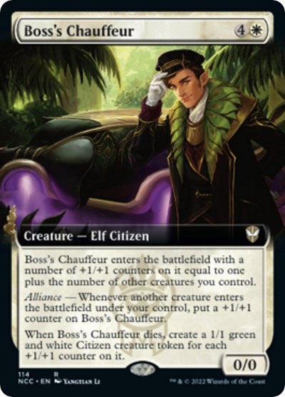 Boss s Chauffeur Extended Art|5|0|0.00