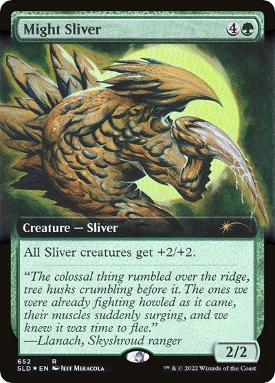 Might Sliver (Extended Art) (Secret Lair) Near Mint Foil