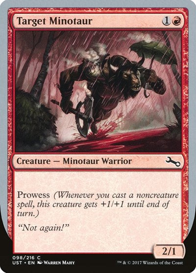 Target Minotaur (B) (Unstable) Near Mint
