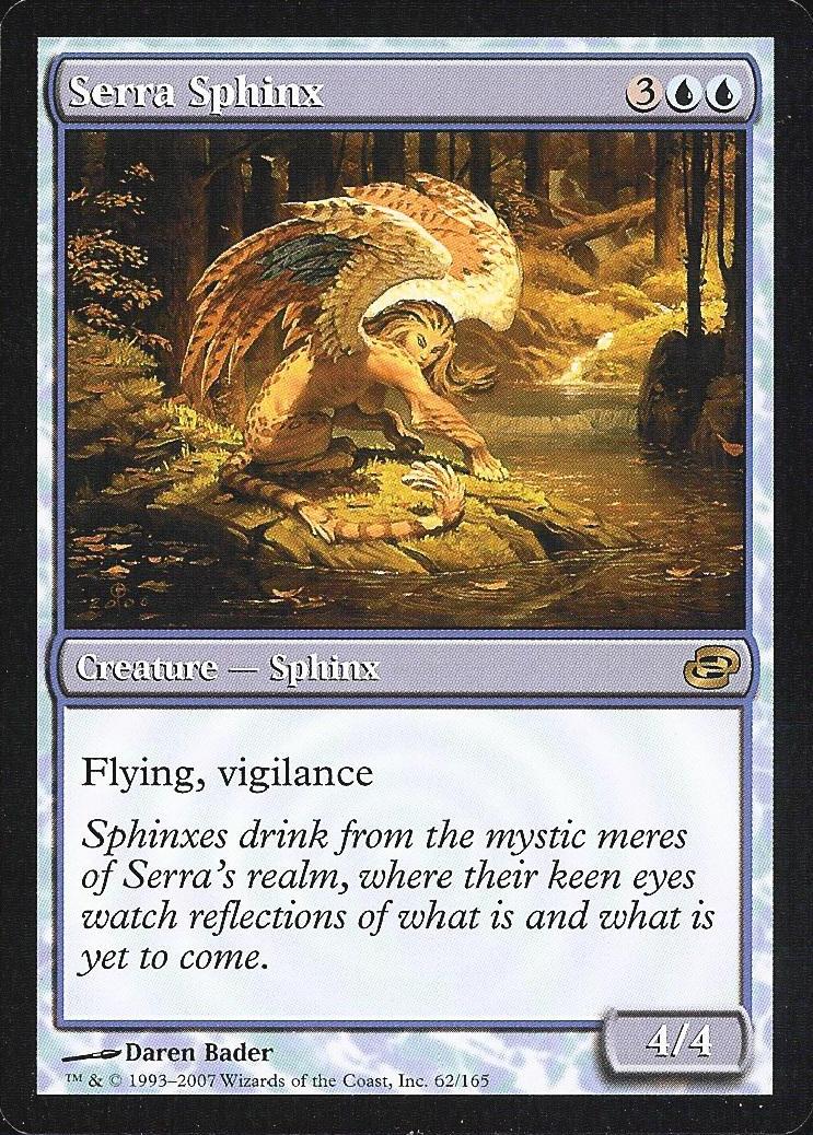 Serra Sphinx (Planar Chaos) Near Mint Foil