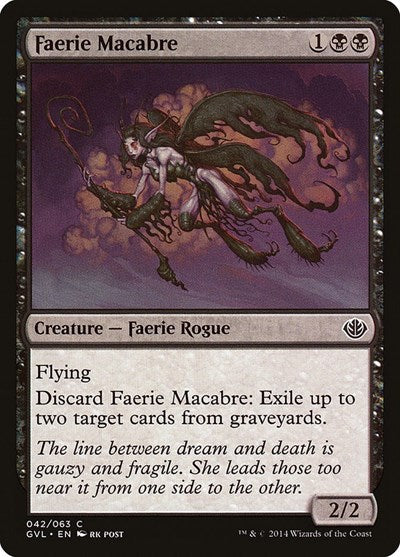 Faerie Macabre (Duel Decks: Anthology) Medium Play