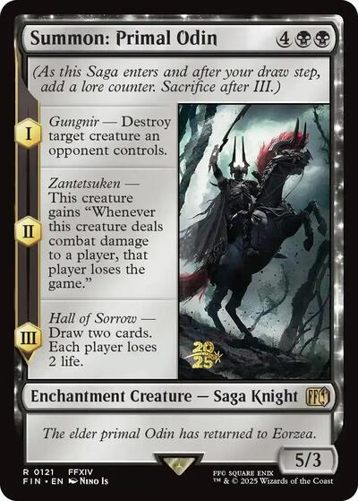 Summon: Primal Odin (Promos: Prerelease Cards) Near Mint Foil