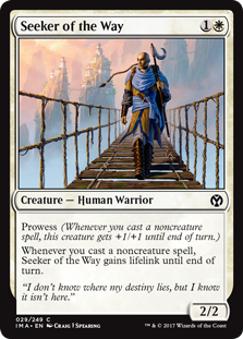 Seeker of the Way (Iconic Masters) Medium Play Foil