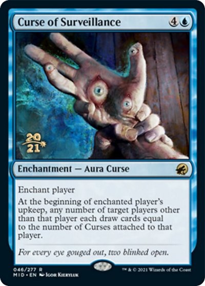 Curse of Surveillance (Promos: Prerelease Cards) Near Mint Foil