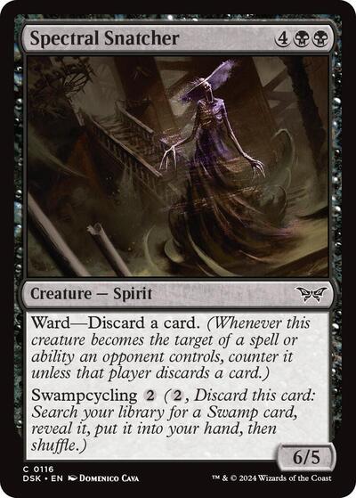 Spectral Snatcher (Duskmourn: House of Horror) Light Play Foil