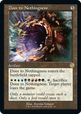 Door to Nothingness (The Brothers' War: Retro Frame Artifacts) Near Mint Foil
