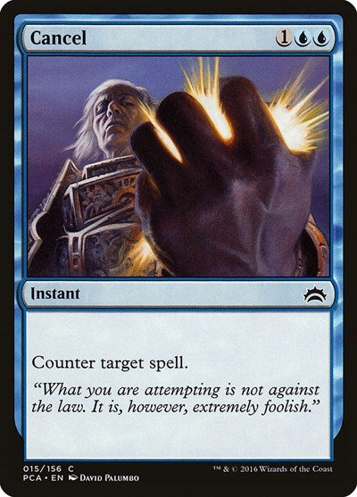 Cancel (Planechase Anthology) Light Play