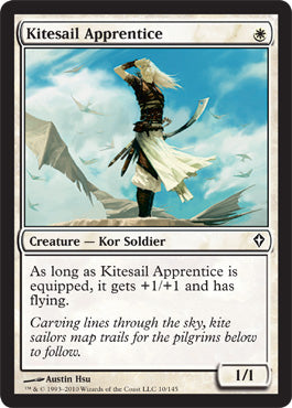 Kitesail Apprentice (Worldwake) Medium Play Foil