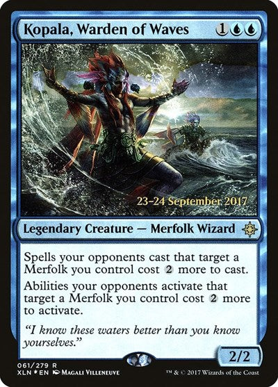 Kopala, Warden of Waves (Promos: Prerelease Cards) Medium Play Foil