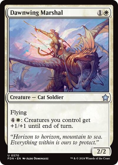 Dawnwing Marshal (Foundations) Near Mint