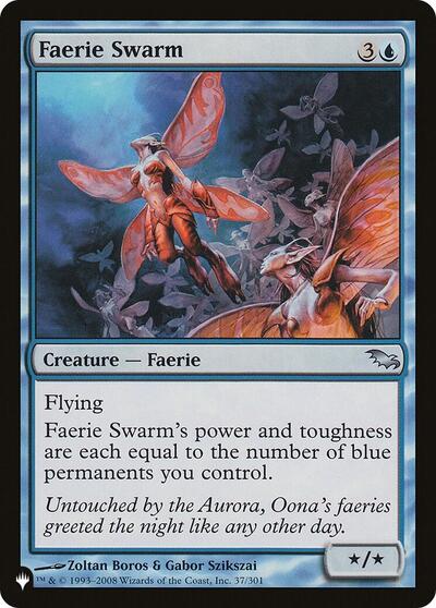 Faerie Swarm (The List) Near Mint