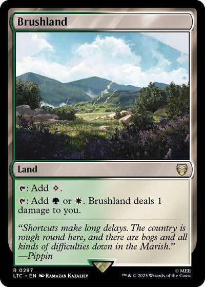 Brushland (Commander: The Lord of the Rings: Tales of Middle-earth) Light Play