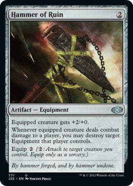 Hammer of Ruin (Jumpstart 2022) Light Play