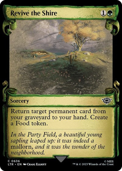 Revive the Shire (Showcase Scrolls) (Universes Beyond: The Lord of the Rings: Tales of Middle-earth) Near Mint