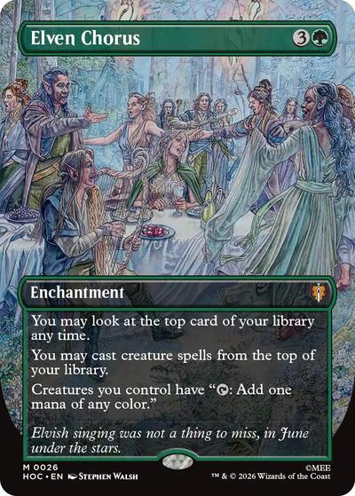 Elven Chorus Borderless|0|0|0.00