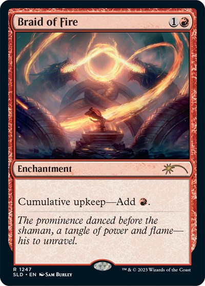 Braid of Fire (Secret Lair) Near Mint
