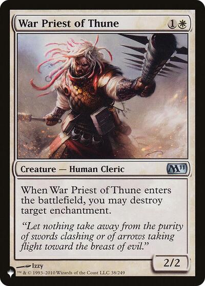 War Priest of Thune (The List) Near Mint
