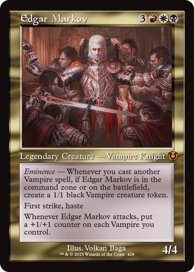 Edgar Markov (Retro Frame) (Innistrad Remastered) Near Mint