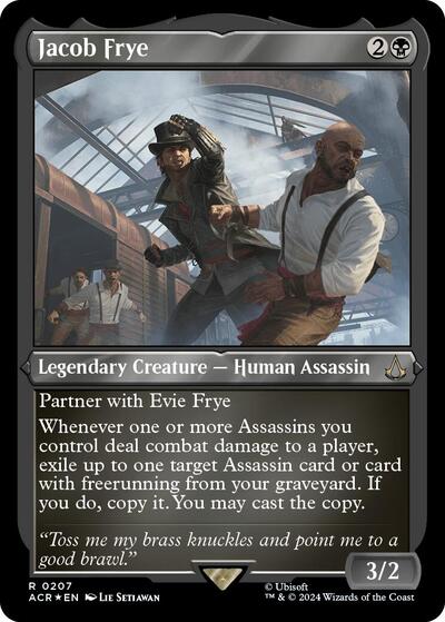 Jacob Frye (Foil Etched) (Universes Beyond: Assassin's Creed) Light Play Foil
