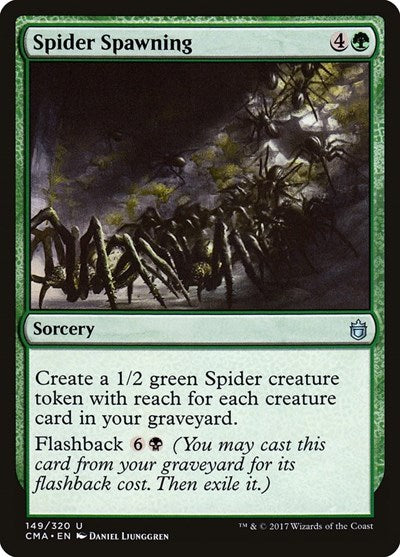 Spider Spawning (Commander Anthology) Light Play