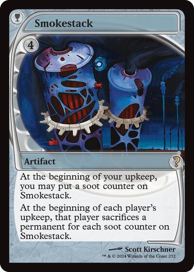 Smokestack (Future Sight) (Mystery Booster 2) Light Play Foil