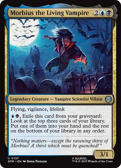 Morbius the Living Vampire (Marvel's Spider-Man) Near Mint Foil