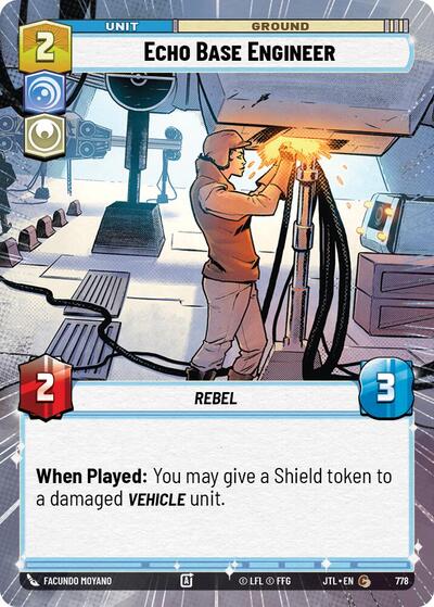 Echo Base Engineer (Hyperspace Foil) (Jump to Lightspeed) Near Mint Foil
