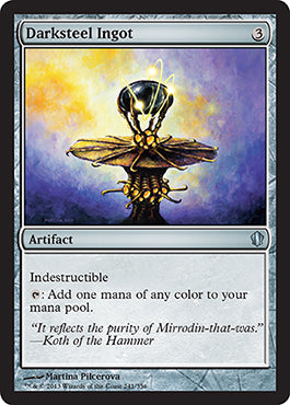 Darksteel Ingot (Commander 2013 Edition) Medium Play