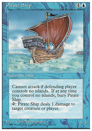 Pirate Ship (4th Edition) Light Play