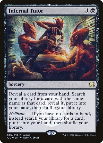 Infernal Tutor (Promos: Judge) Medium Play Foil