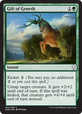 Gift of Growth (Dominaria) Light Play Foil