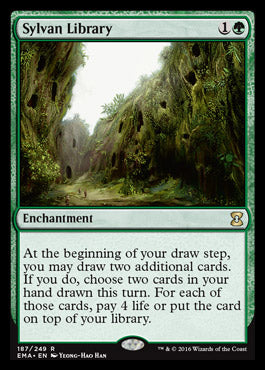 Sylvan Library (Eternal Masters) Near Mint Foil