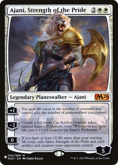 Ajani Strength of the Pride|0|0|0.00