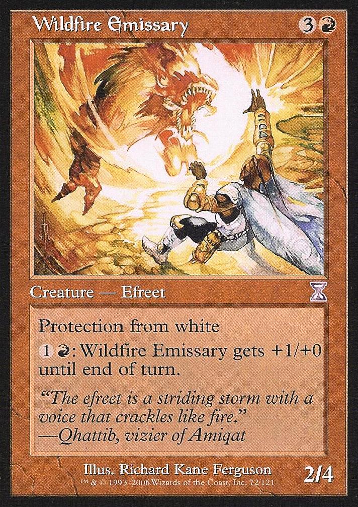 Wildfire Emissary (Time Spiral Time Shifted) Light Play