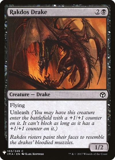 Rakdos Drake (Mystery Booster) Near Mint