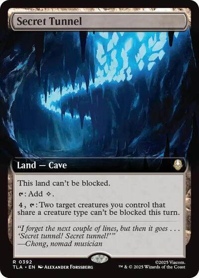 Secret Tunnel Extended Art|1|0|0.00