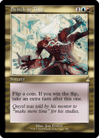 Stitch in Time (Retro Frame) (Ravnica Remastered) Near Mint