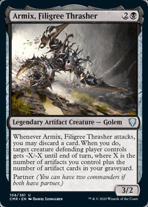 Armix, Filigree Thrasher (Commander Legends) Medium Play