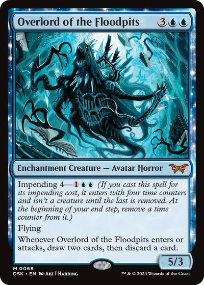 Overlord of the Floodpits (Duskmourn: House of Horror) Medium Play