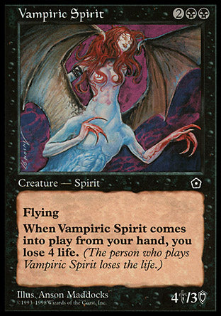 Vampiric Spirit (Portal Second Age) Near Mint