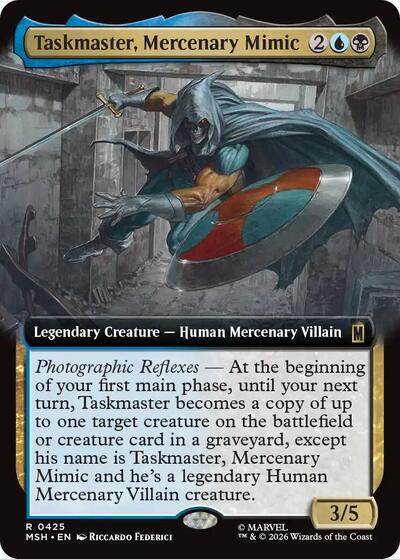 Taskmaster Mercenary Mimic Extended Art|1|0|0.00