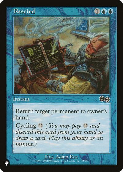 Rescind (The List) Light Play